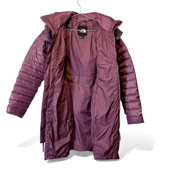 The North Face Metropolis Ruby 600 Fill Down Insulated Hooded Parka Jacket XS - Picture 10 of 12